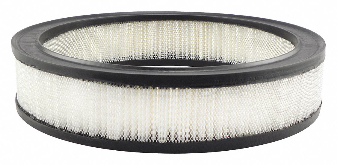 Automotive Air Filter: Round-Oval, Engine, Round, Axial Seal, 2 1/2 in Overall Ht