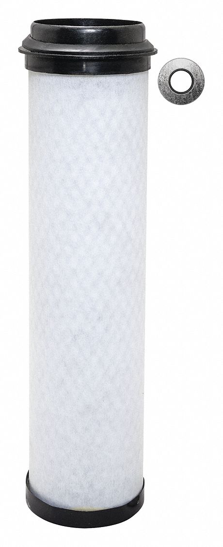 Automotive Air Filter: Round-Oval, Engine, Round, Axial Seal, 3 9/32 in Outside Dia