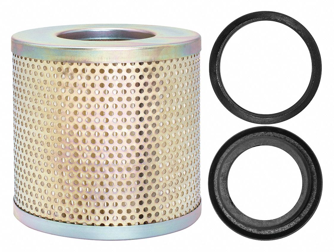 Automotive Air Filter: Round-Oval, Engine, Round, Axial Seal, 4 15/16 in Overall Ht