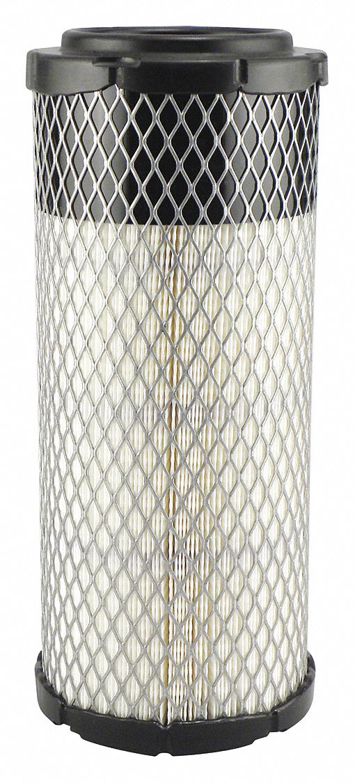 Automotive Air Filter: Round-Oval, Engine, Round, Radial Seal, 2 5/32 in Inside Dia
