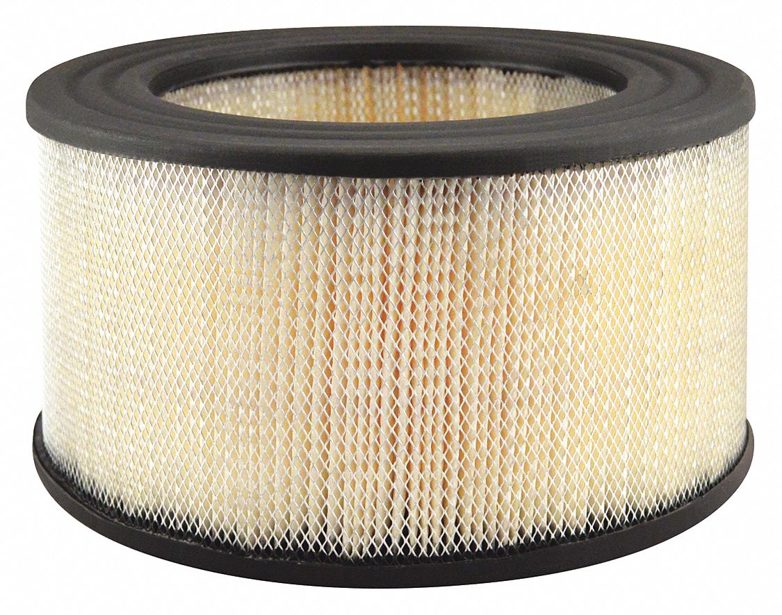 Automotive Air Filter: Round-Oval, Engine, Round, Axial Seal, 4 3/16 in Overall Ht