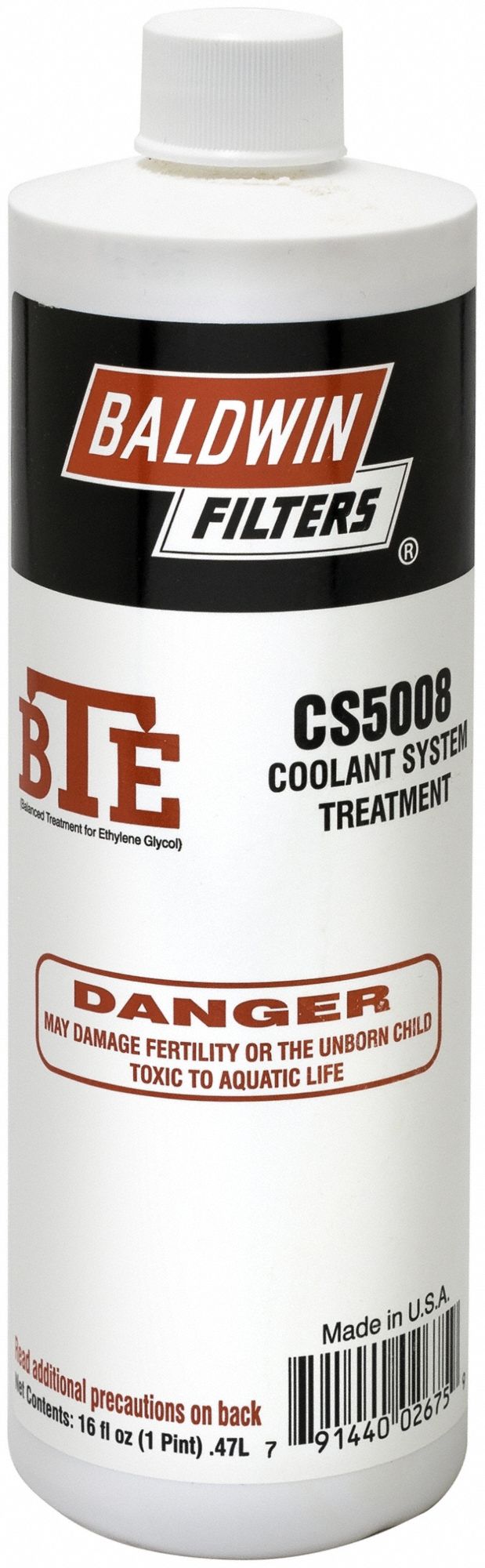 BALDWIN FILTERS, Coolant Additive, Coolant, Coolant Additive 4ZMJ6