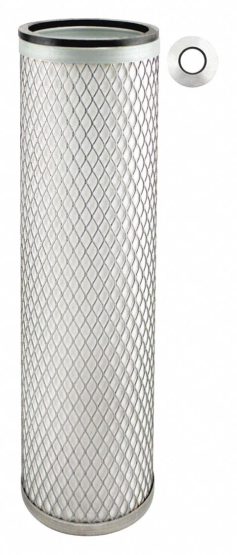 Automotive Air Filter: Round-Oval, Engine, Round, Axial Seal, 5/8 in Inside Dia