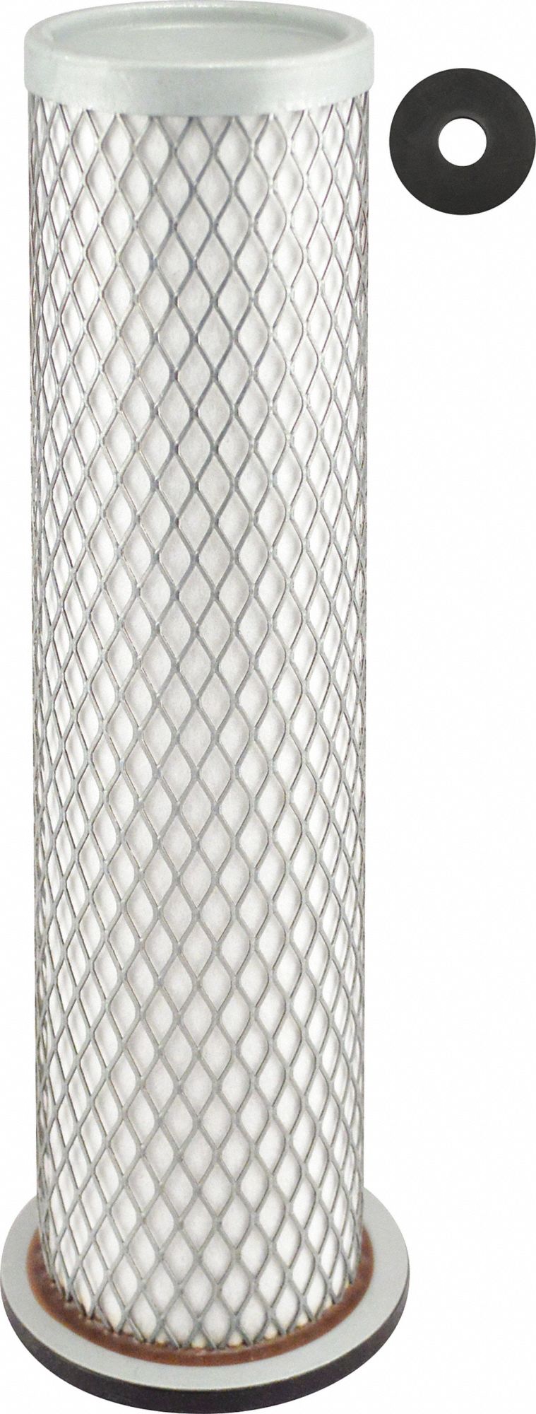 Automotive Air Filter: Round-Oval, Engine, Round, Axial Seal, 2 31/32 in Outside Dia