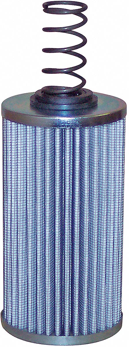 Hydraulic Filter: Hydraulic Fluid, Cartridge, 1 1/4 in Inside Dia, Cellulose