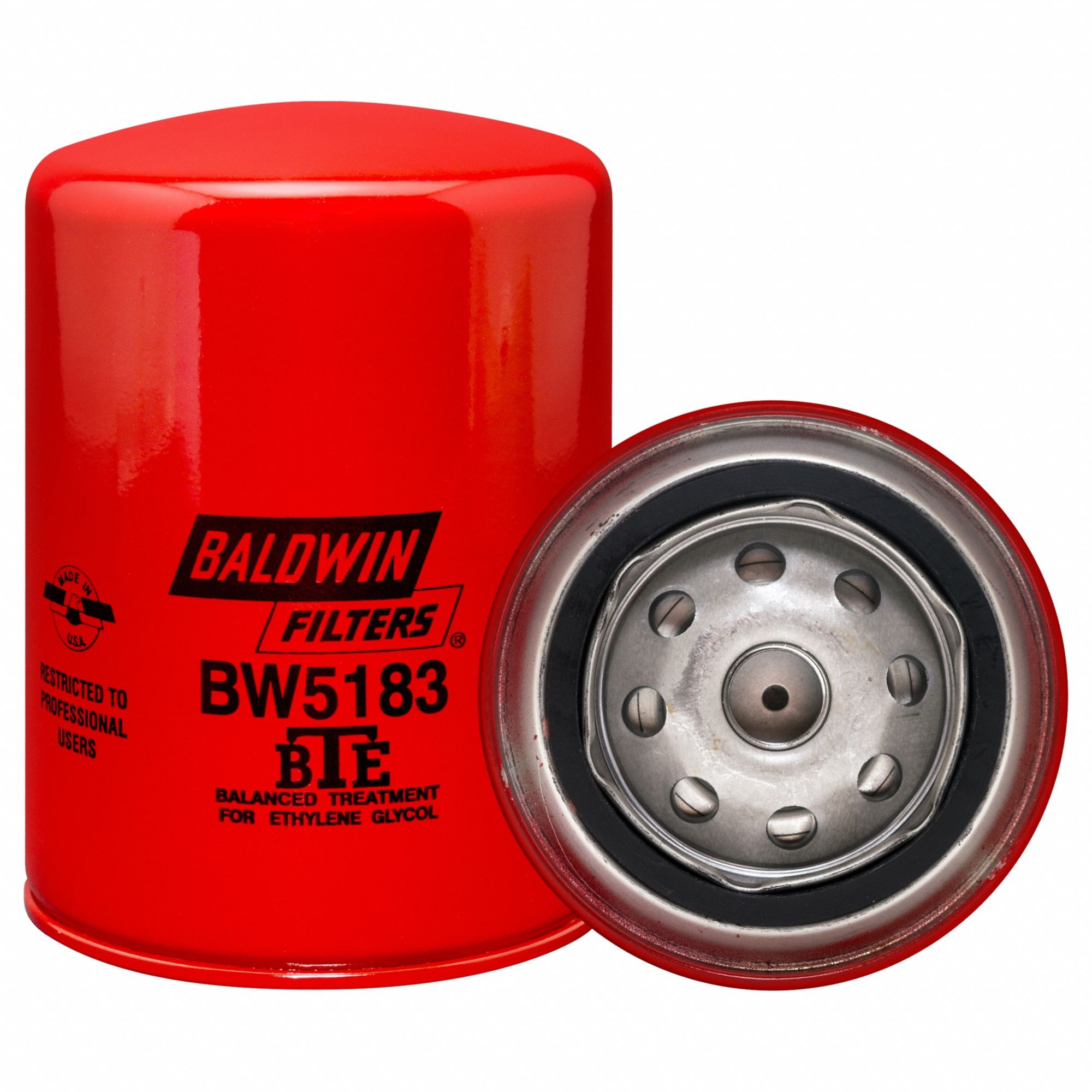 BALDWIN FILTERS, Coolant, SpinOn, Coolant Filter 4ZMW6BW5183 Grainger