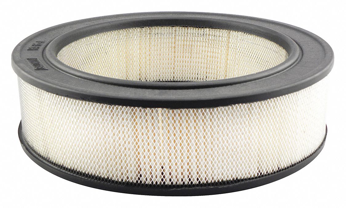 Automotive Air Filter: Round-Oval, Engine, Round, Axial Seal, 3 1/8 in Overall Ht