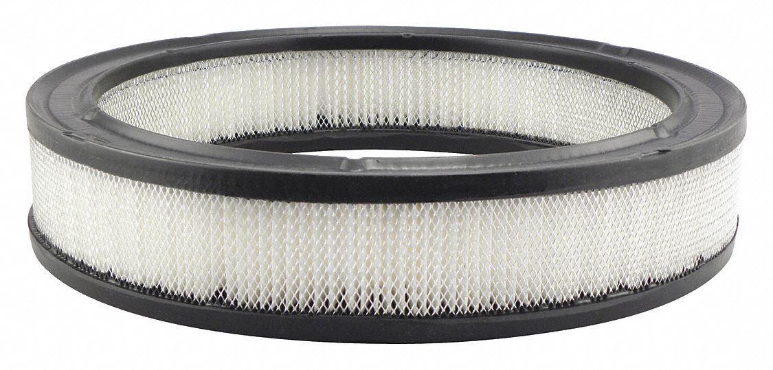Automotive Air Filter: Round-Oval, Engine, Round, Axial Seal, 2 3/16 in Overall Ht