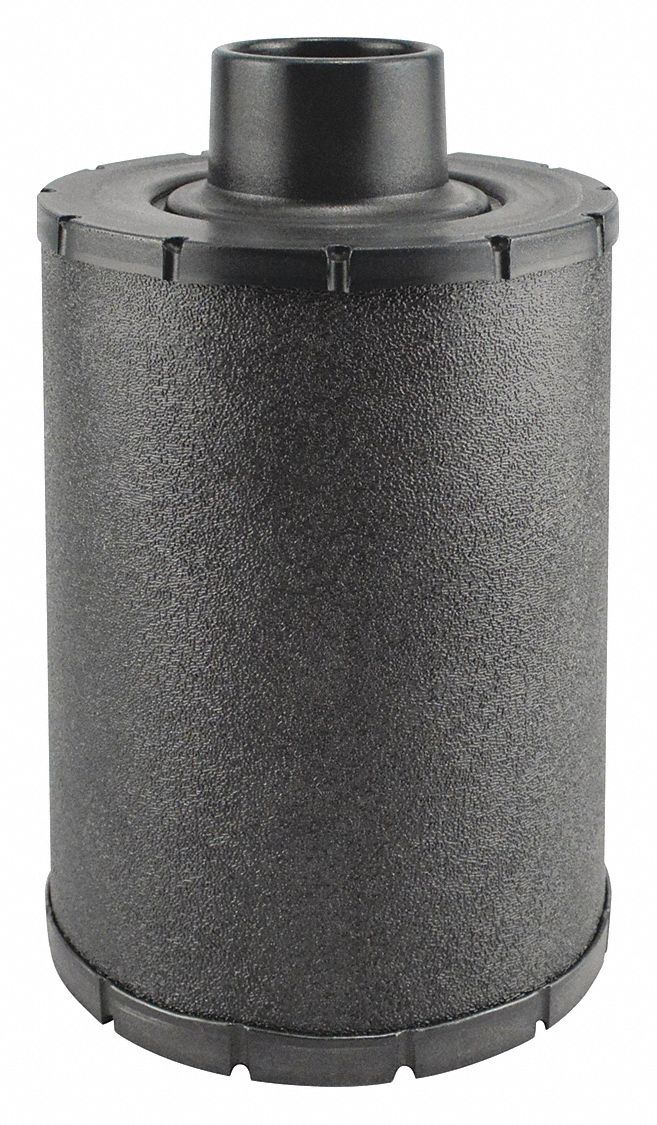 Automotive Air Filter: Engine, Round, 5 1/2 in Outside Dia - Bottom, Cellulose/Paper