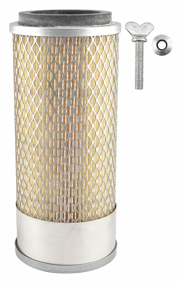 Automotive Air Filter: Round-Oval, Engine, Round, Axial Seal, 3/8 in Inside Dia