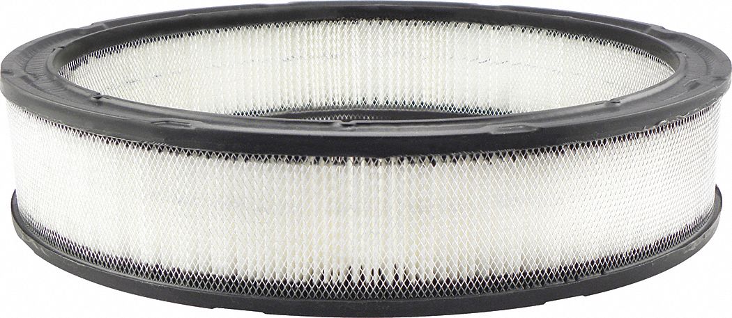 Automotive Air Filter: Round-Oval, Engine, Round, Axial Seal, 2 3/4 in Overall Ht
