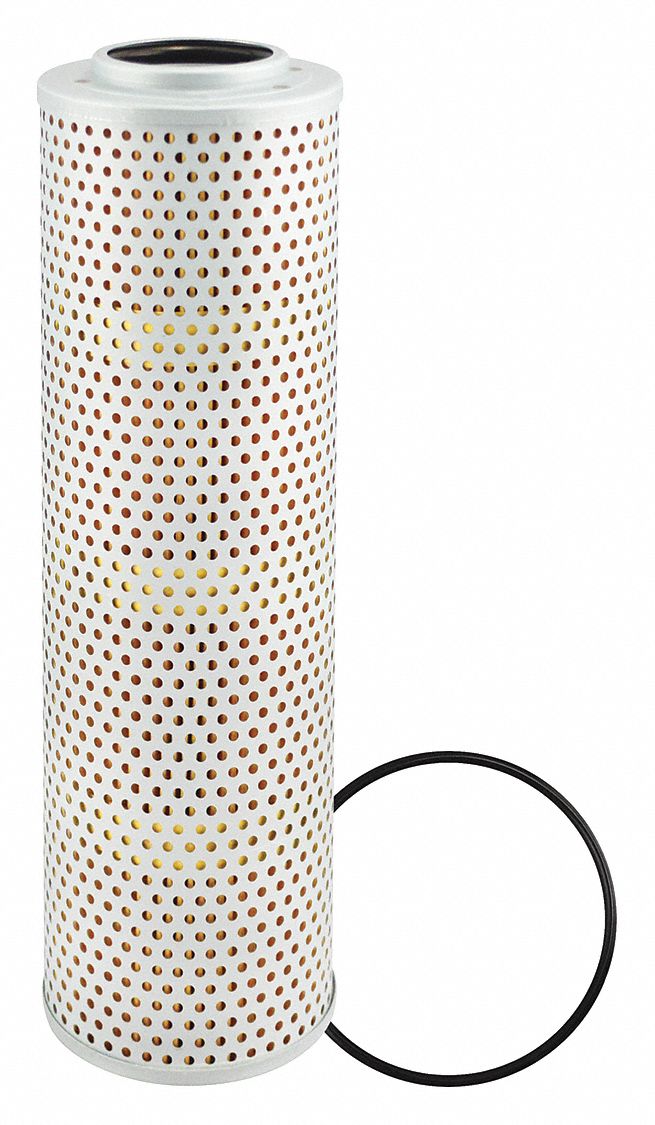 Hydraulic Filter: Hydraulic Fluid, Cartridge, 1 15/16 in Inside Dia, Cellulose