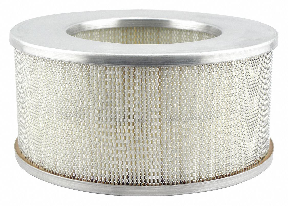 Automotive Air Filter: Round-Oval, Engine, Round, Axial Seal, 3 1/2 in Overall Ht