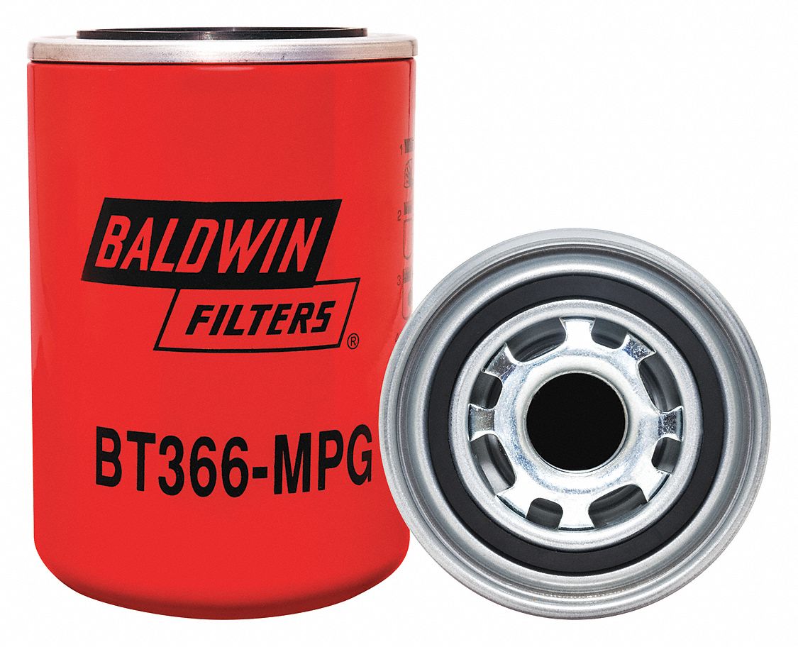 BALDWIN FILTERS, Hydraulic Fluid, 3/4"14 Thread Size, Hydraulic Filter