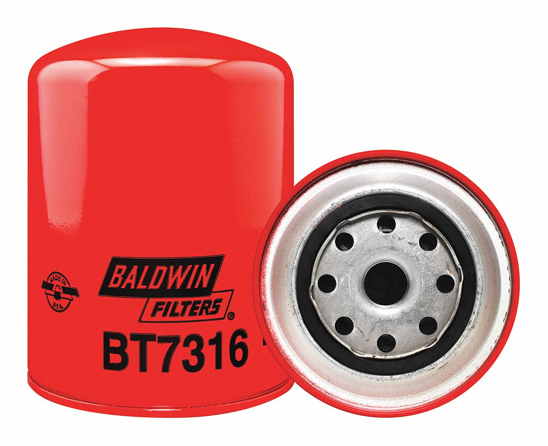 BALDWIN FILTERS SpinOn Oil Filter, Length 5 13/16 in, Outside Dia. 4