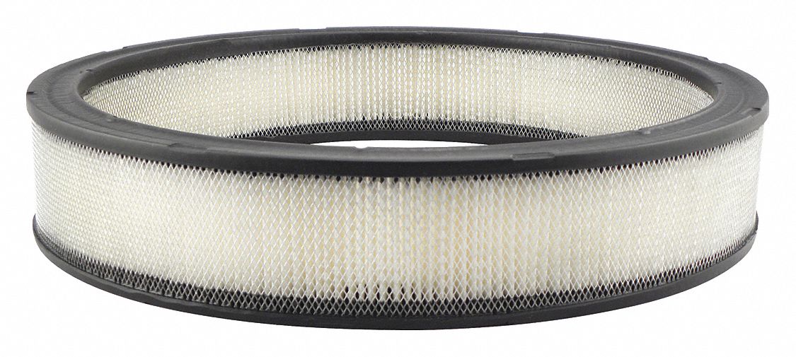 Automotive Air Filter: Round-Oval, Engine, Round, Axial Seal, 2 1/2 in Overall Ht