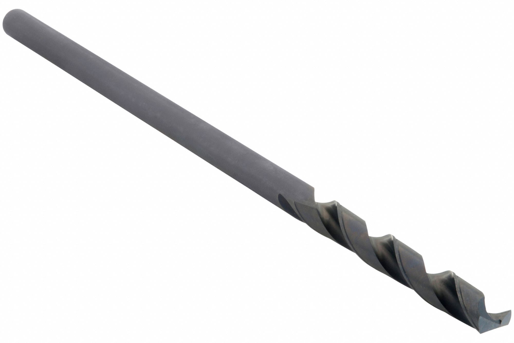 EXTRA LONG DRILL BIT, 7/16 IN DRILL BIT SIZE, 4 1/16 IN FLUTE L, 7/16 IN SHANK, HSS