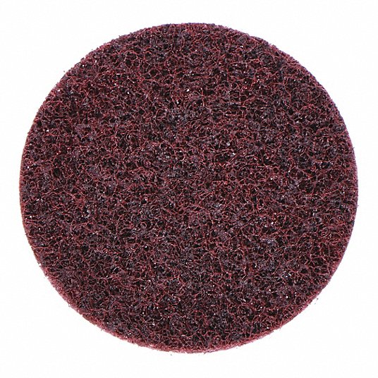 SCOTCH-BRITE, 7 in Dia, Aluminum Oxide, Hook-and-Loop Surface Conditioning  Disc - 4ZP86
