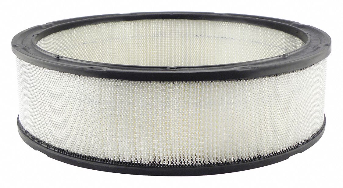 Automotive Air Filter: Round-Oval, Engine, Round, Axial Seal, 3 1/2 in Overall Ht