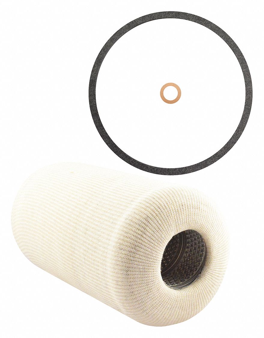 Fuel Filter: Cartridge, 5 1/2 in Outside Dia, 2 1/2 in Inside Dia, Diesel Fuel