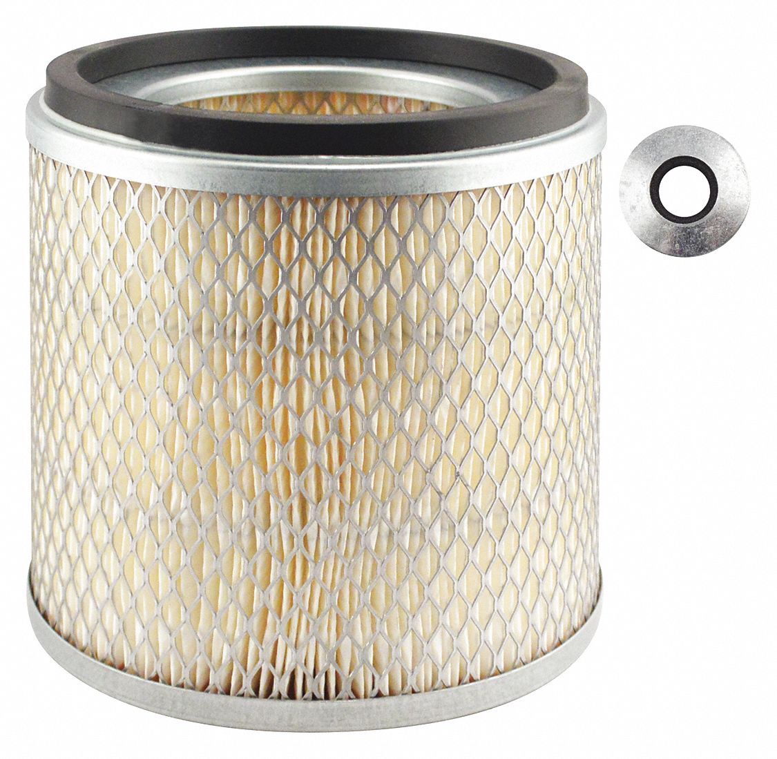 Automotive Air Filter: Round-Oval, Engine, Round, Axial Seal, 5/8 in Inside Dia