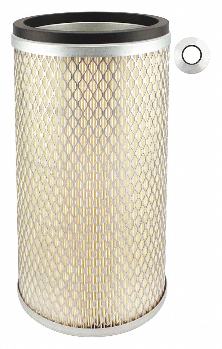 Automotive Air Filter: Round-Oval, Engine, Round, Axial Seal, 5/8 in Inside Dia