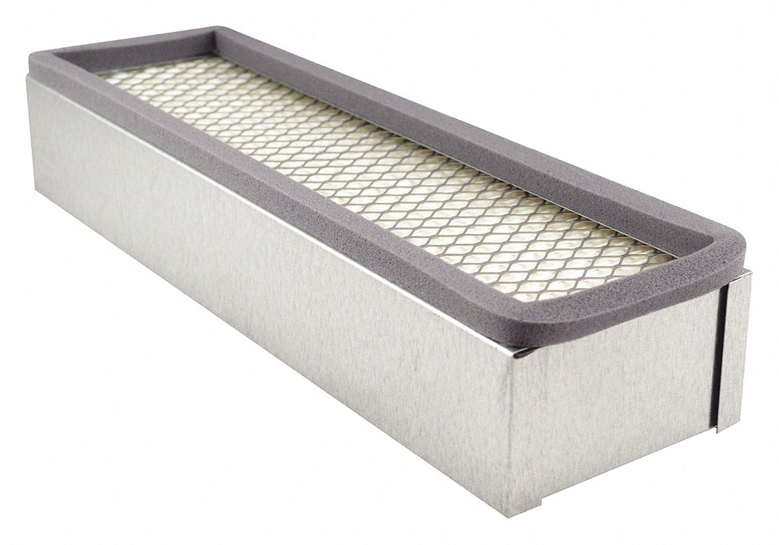 Automotive Air Filter: Panel, Cabin, Cabin Air Filter, Rectangular, 4 in Overall Wd