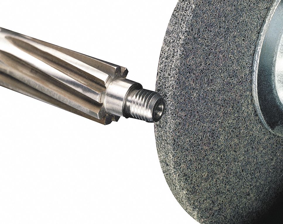SCOTCHBRITE 3 in Deburring and Finishing Unitized Wheel, 1/4 in W, 1/4