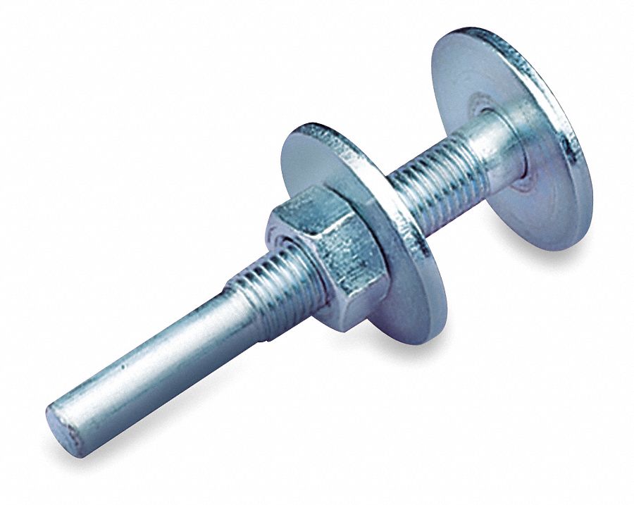 Unitized Wheel Mandrel 1/4 in Shank