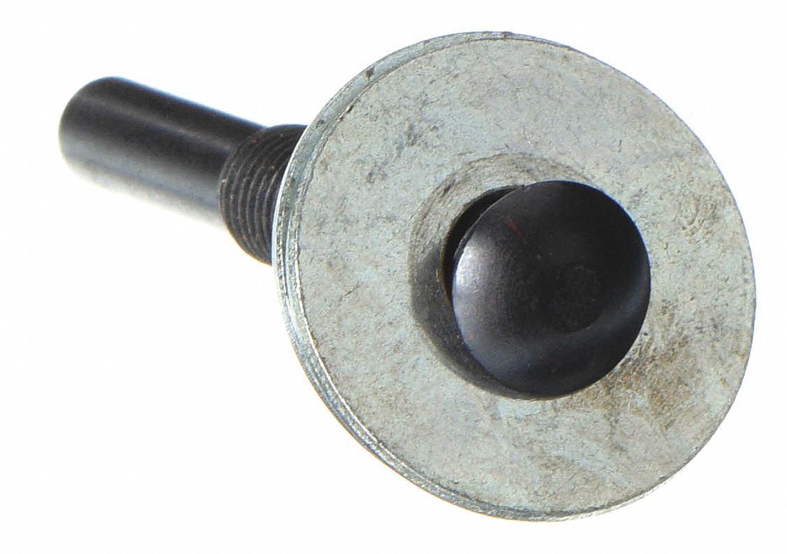 Unitized Wheel Mandrel: 1/4 in Shank, For 1/4 in Wheel Arbor, For 1/4 in to 1 in Wheel Thick