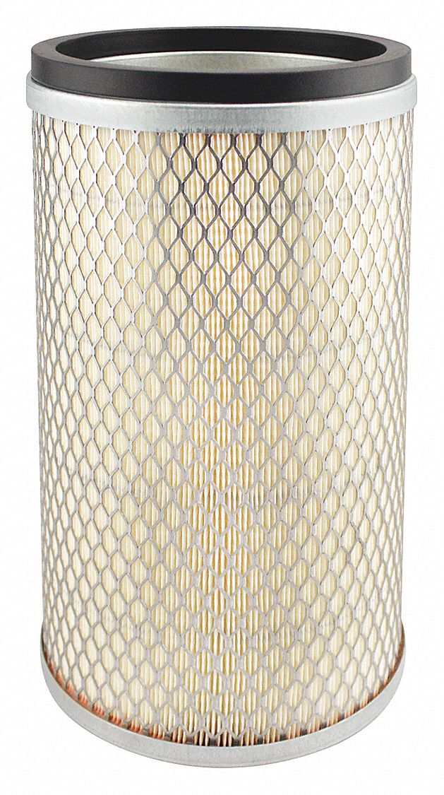 Automotive Air Filter: Round-Oval, Engine, Round, Axial Seal, 21/32 in Inside Dia