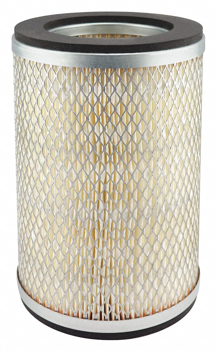 Automotive Air Filter: Round-Oval, Engine, Round, Axial Seal, 9 13/16 in Overall Ht
