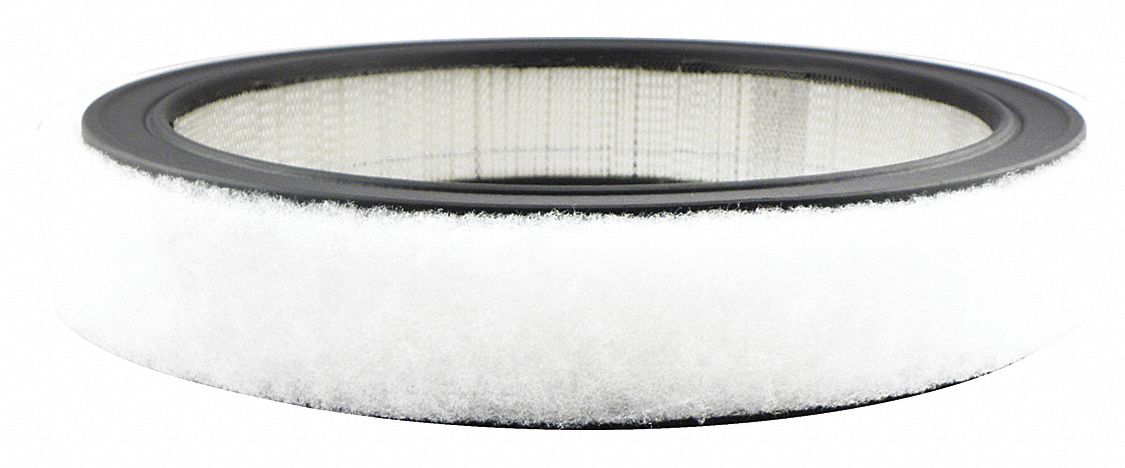 Automotive Air Filter: Round-Oval, Engine, Round, Axial Seal, 2 5/8 in Overall Ht