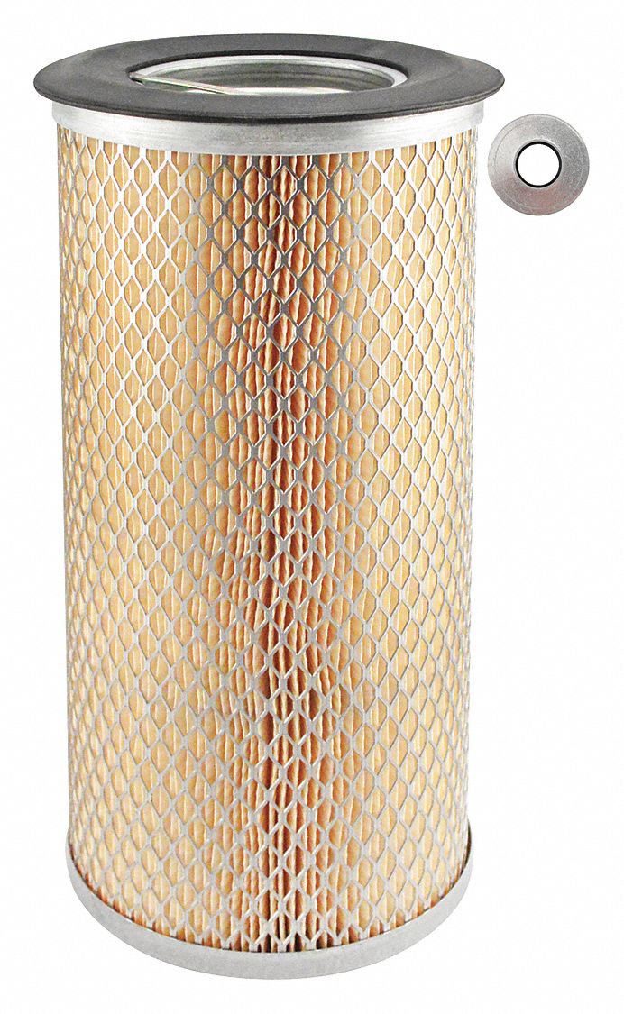 Automotive Air Filter: Round-Oval, Engine, Round, Axial Seal, 5 5/16 in Outside Dia