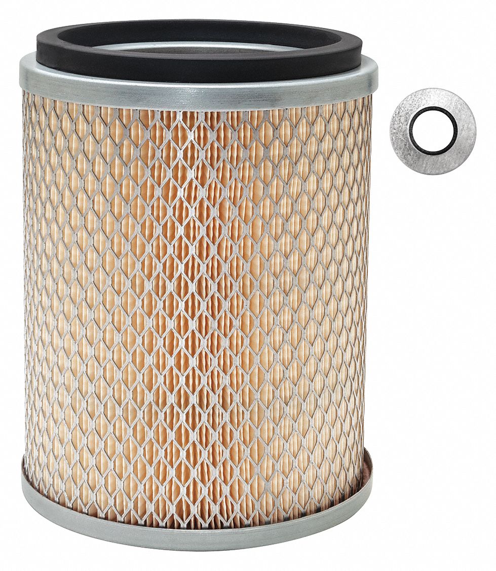 Automotive Air Filter: Round-Oval, Engine, Round, Axial Seal, 5/8 in Inside Dia