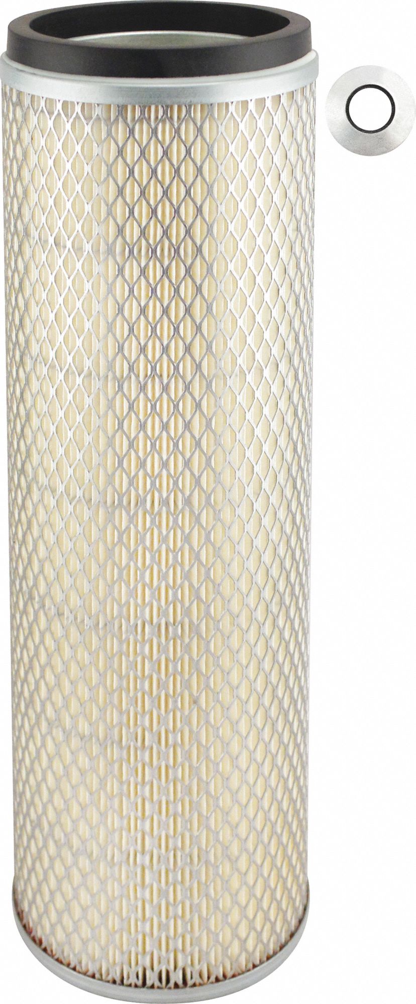 Automotive Air Filter: Round-Oval, Engine, Round, Axial Seal, 5/8 in Inside Dia