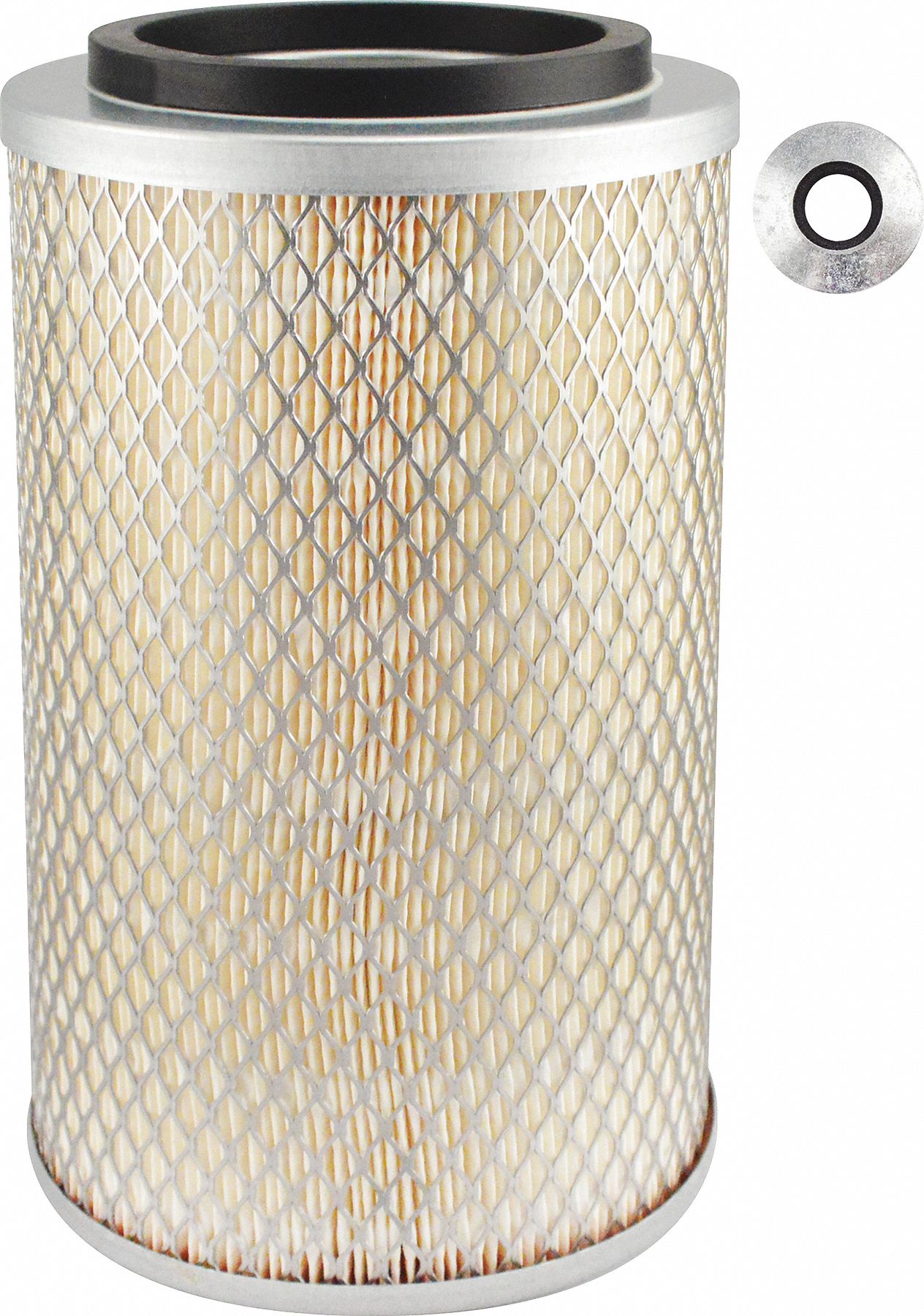 Automotive Air Filter: Round-Oval, Engine, Round, Axial Seal, 1/2 in Inside Dia