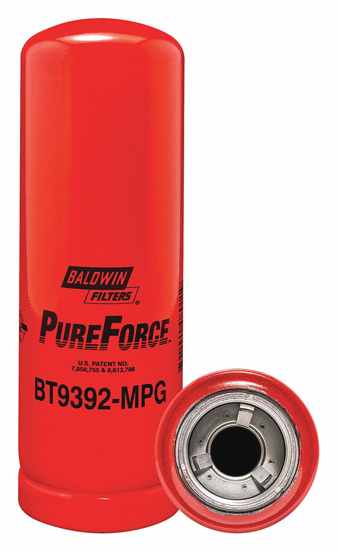 BALDWIN FILTERS, Hydraulic Fluid, 212 Thread Size, Hydraulic Filter