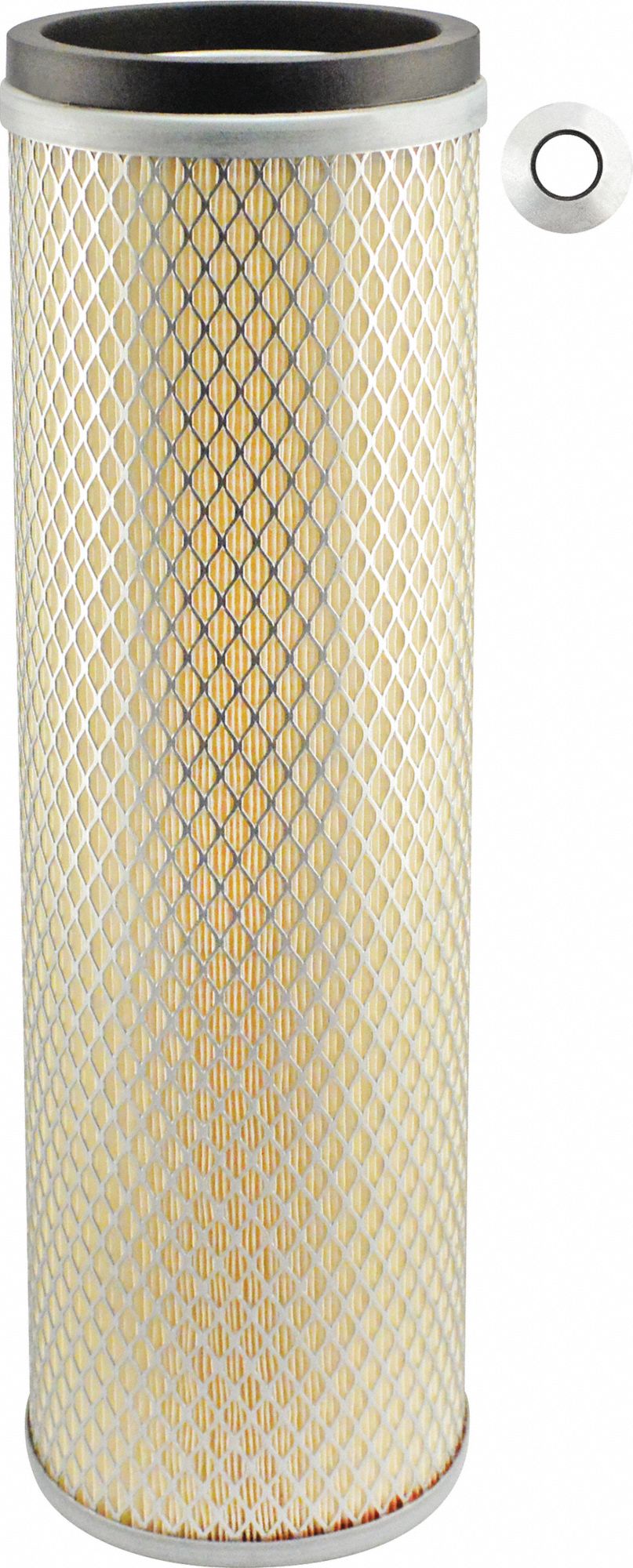 Automotive Air Filter: Round-Oval, Engine, Round, Axial Seal, 5/8 in Inside Dia