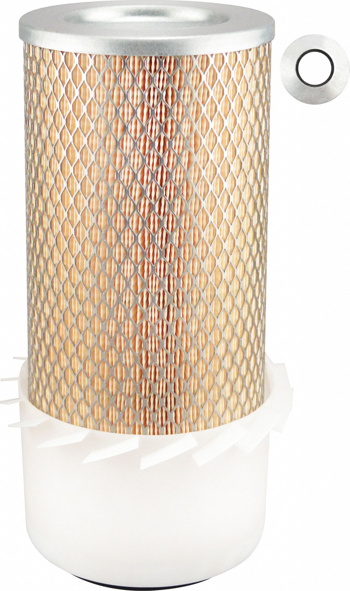 Automotive Air Filter: Round-Oval, Engine, Round, Axial Seal, 5 1/4 in Outside Dia