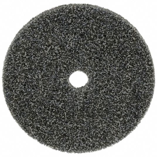 SCOTCH-BRITE, 3 in Dia x 1/4 in W, 3/8 in Arbor Hole, Unitized Wheel ...