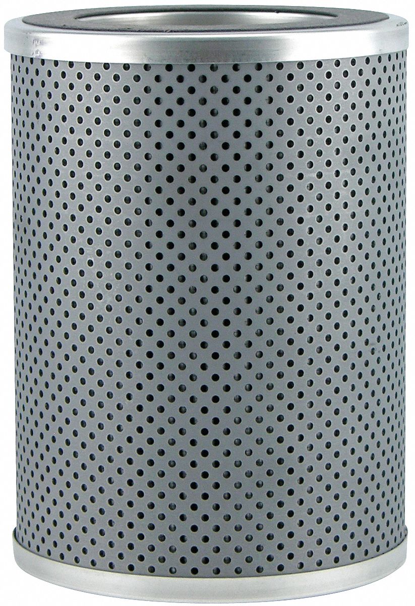 Hydraulic Filter: Hydraulic Fluid, Cartridge, 3 3/8 in Inside Dia, 7 in Overall Ht