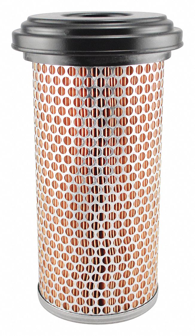 Automotive Air Filter: Round-Oval, Engine, Round, Axial Seal, 5 in Outside Dia