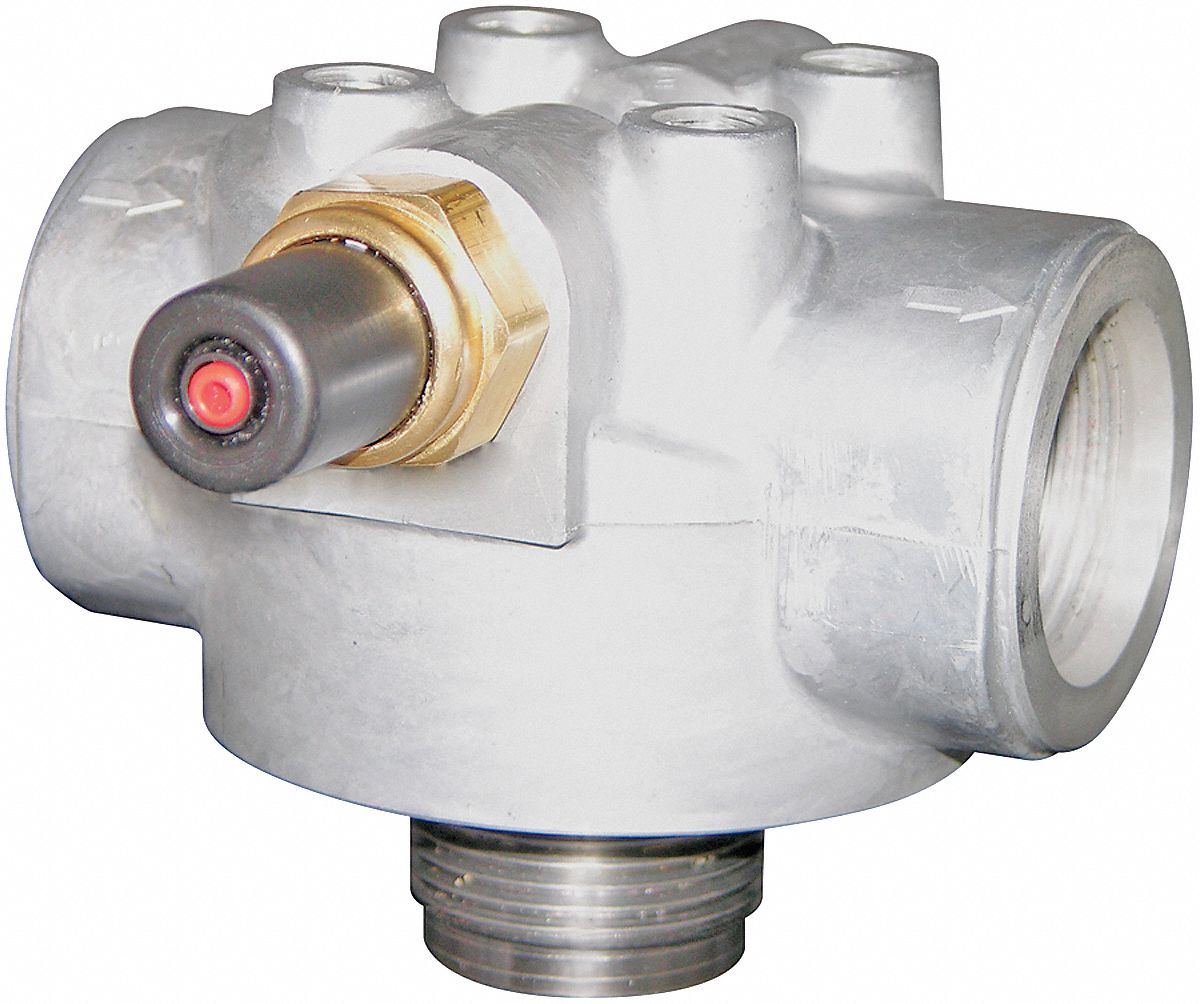 BALDWIN FILTERS, Hydraulic Filter Base 4ZPP2OB8712 Grainger