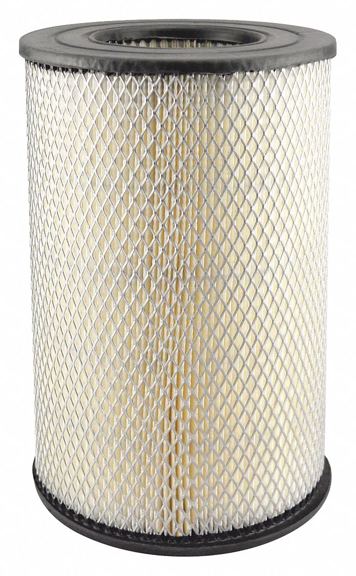 Automotive Air Filter: Round-Oval, Engine, Round, Axial Seal, 11 1/2 in Overall Ht