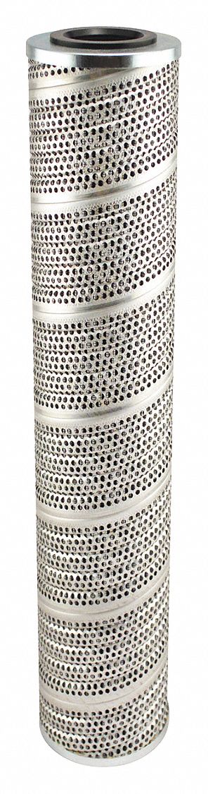 Hydraulic Filter: Hydraulic Fluid, Cartridge, 1 3/4 in Inside Dia, Cellulose