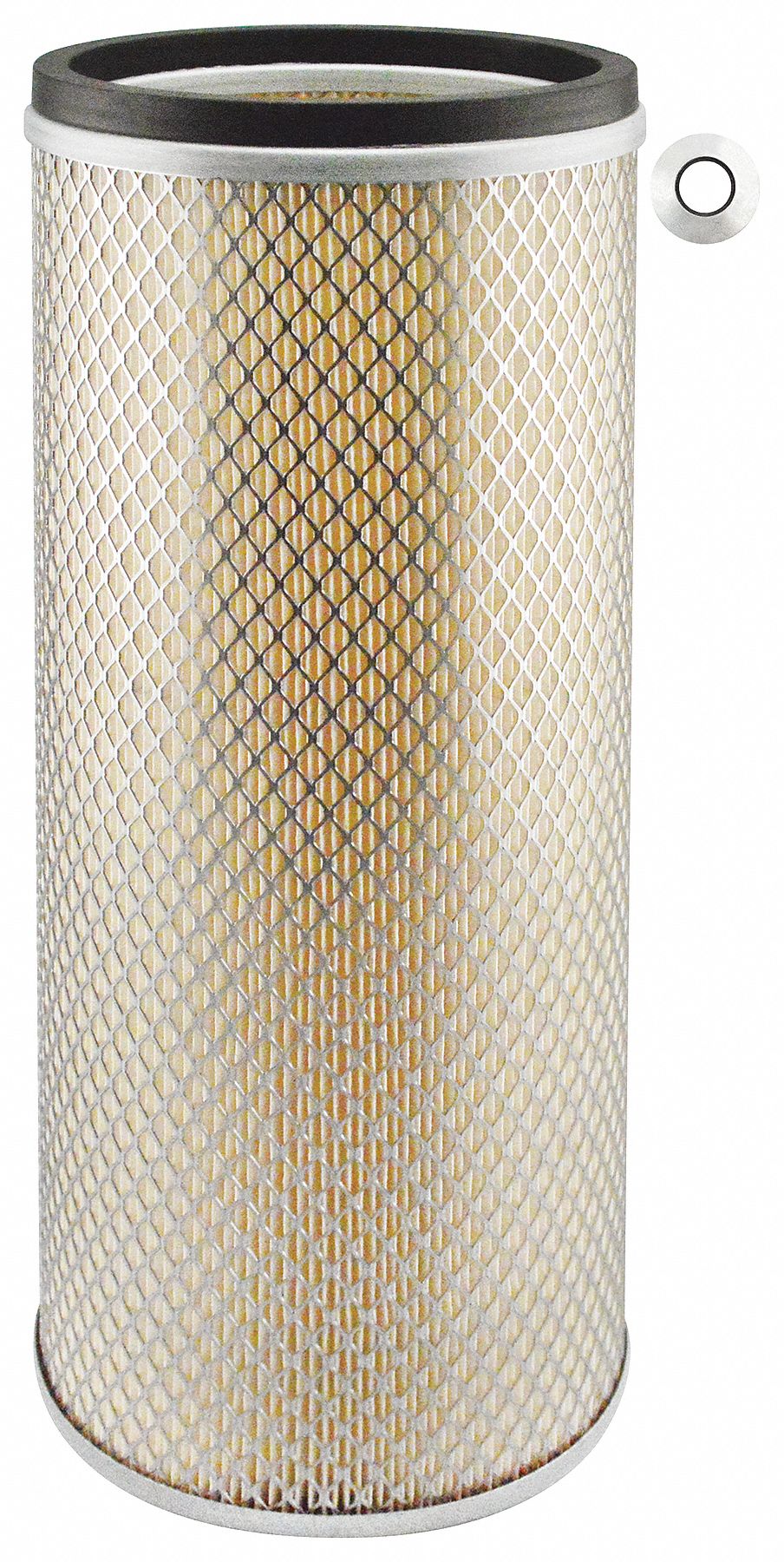 Automotive Air Filter: Round-Oval, Engine, Round, Axial Seal, 5/8 in Inside Dia