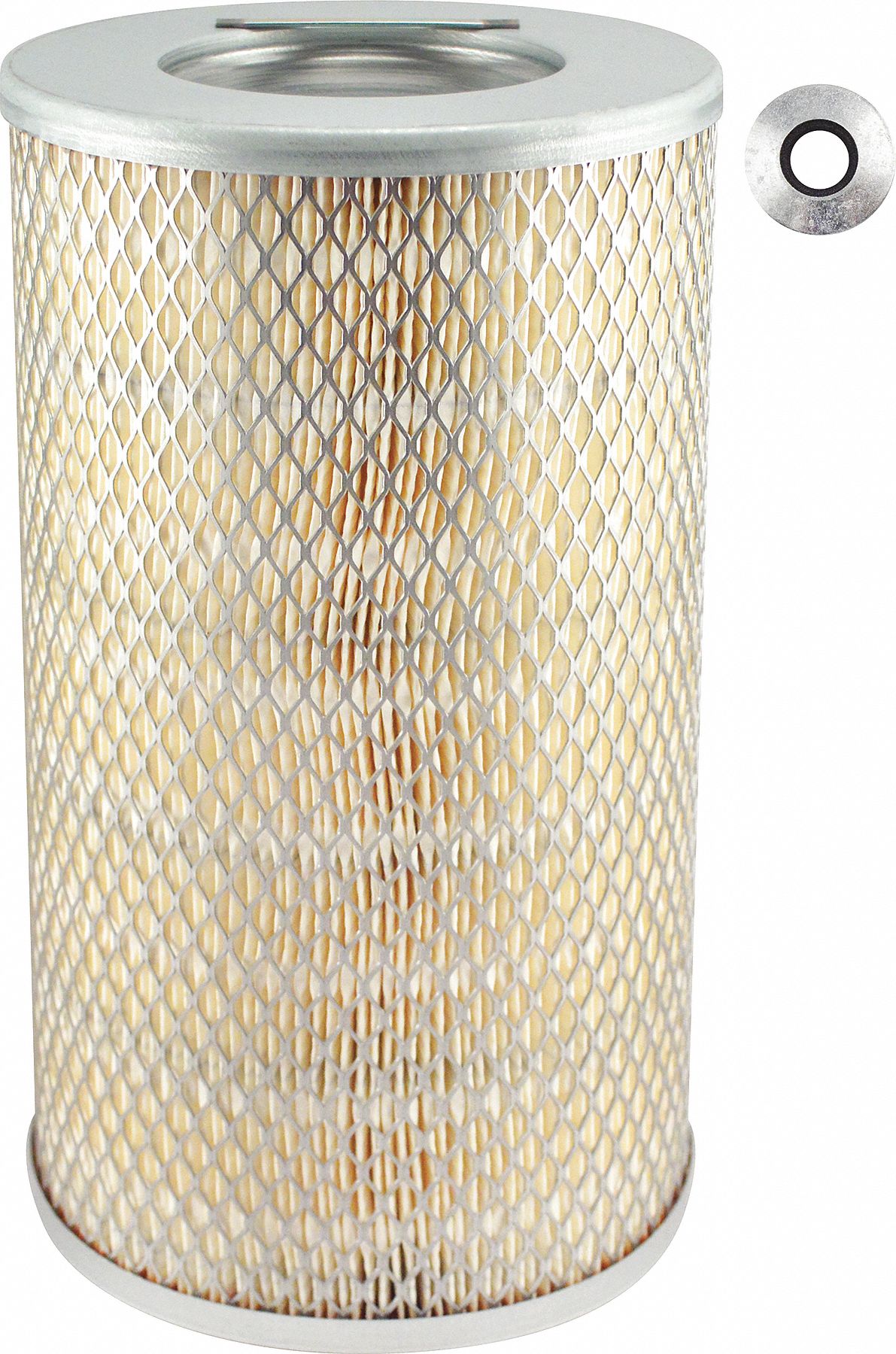 Automotive Air Filter: Round-Oval, Engine, Round, Axial Seal, 1/2 in Inside Dia