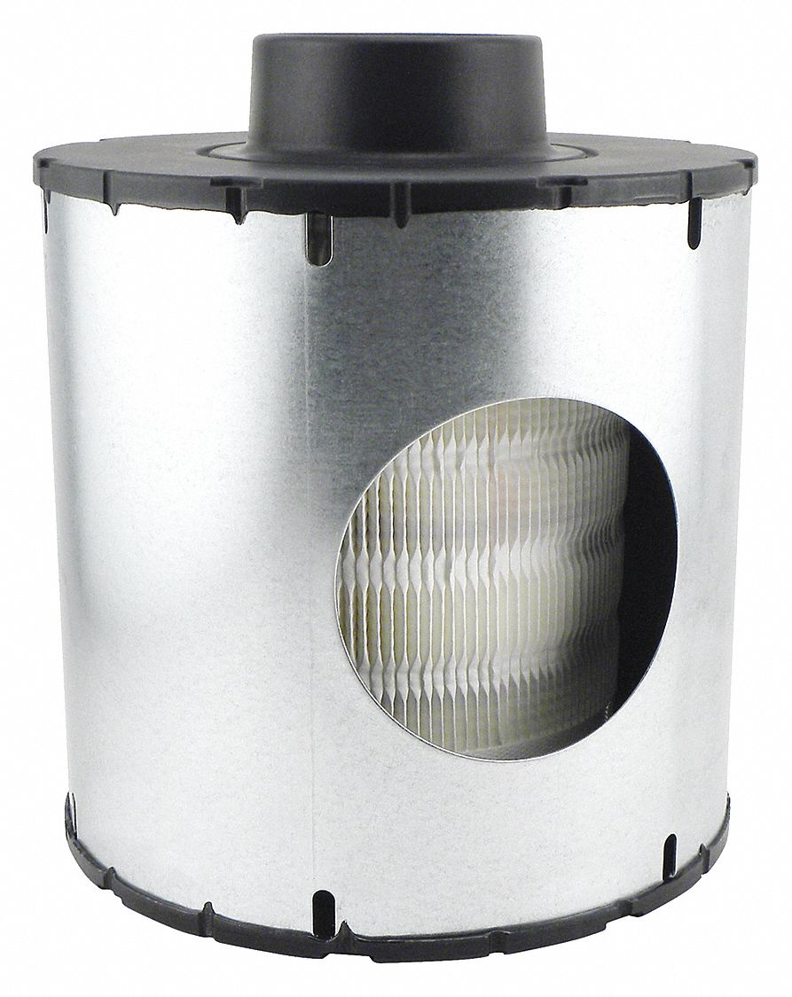 Automotive Air Filter: Engine, Round, 8 9/16 in Outside Dia - Bottom, PA2816