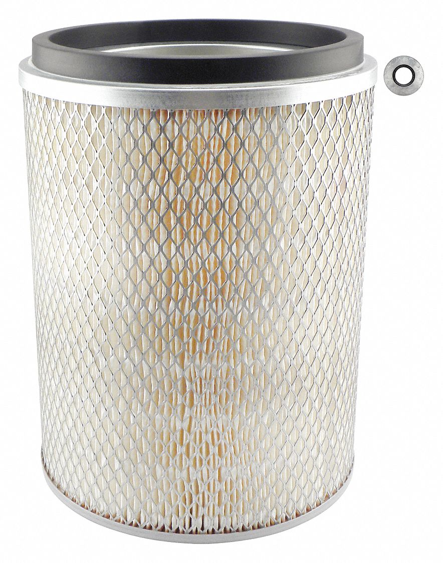 Automotive Air Filter: Round-Oval, Engine, Round, Axial Seal, 7/8 in Inside Dia